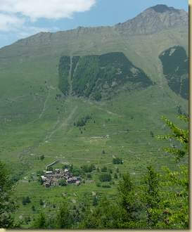 Pequerel e il Monte Pelvo...