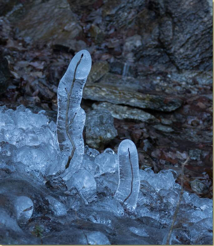 sculture di ghiaccio...