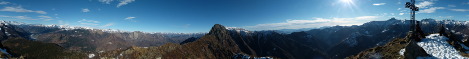Panoramica dal Monte Torriggia...