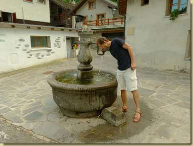 Francesco alla fontana a San Giuseppe...
